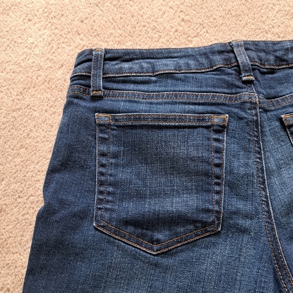 Tommy Hilfiger Denim Shorts Women's Size 6 Blue Stretch Jean Shorts - Picture 10 of 13